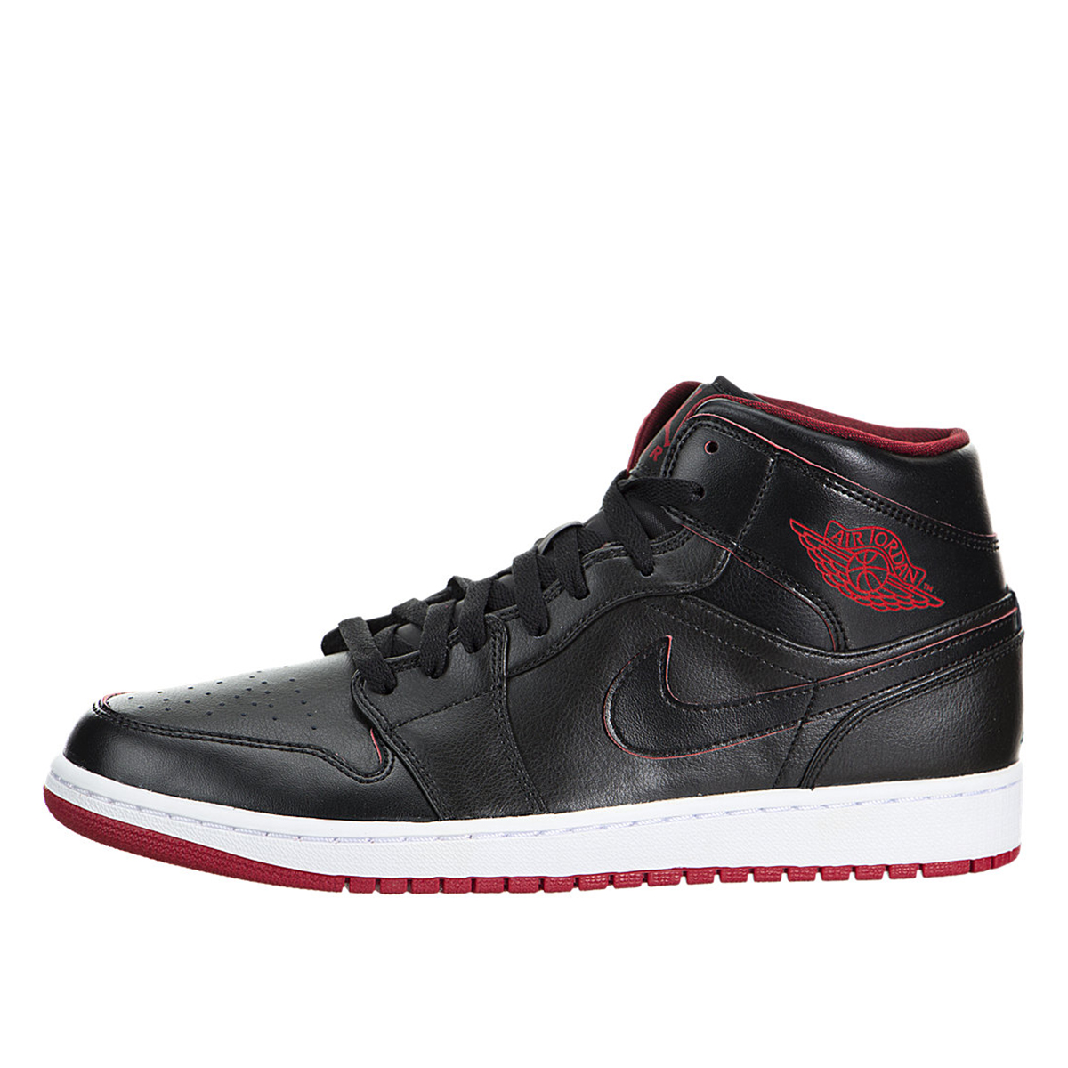 Air Jordan 1 Retro Mid 'Black Red White' (2015) sneaker – authenticated on KLEKT