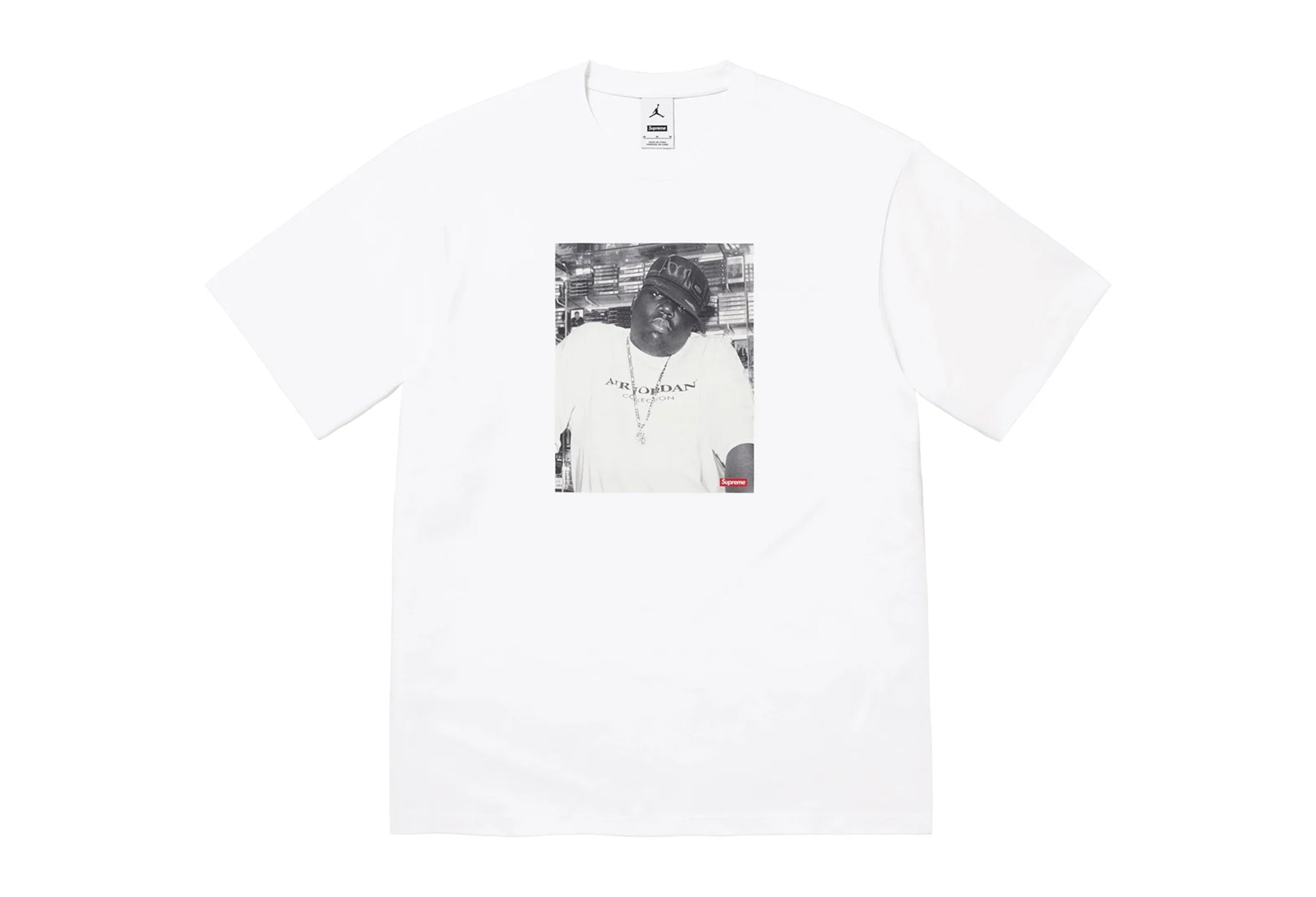 Supreme x Jordan Biggie S/S Top 'White' (FW24) WHITE sneaker – authenticated on KLEKT