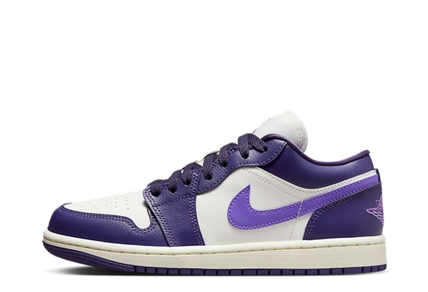 Air Jordan 1 Low WMNS 'Action Grape' (2023) Sky J Purple/Sail/Action Grape sneaker – authenticated on KLEKT