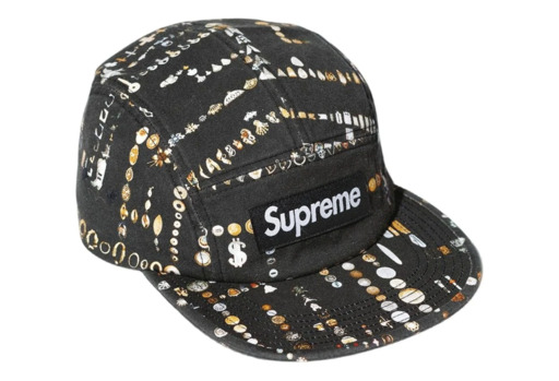 Supreme x Mike Kelly Camp Cap 'Black' (SS26) – authenticated on KLEKT