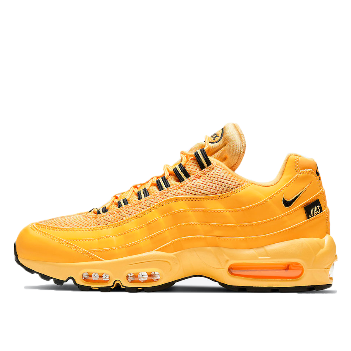 Nike Air Max 95 NYC Taxi (2021) YELLOW/YELLOW/BLACK sneaker – authenticated on KLEKT