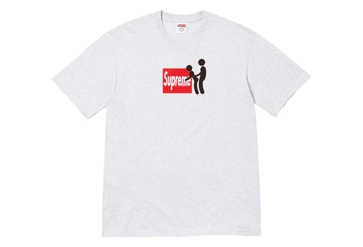 Supreme Stick Tee 'Ash Grey' (FW25) – authenticated on KLEKT
