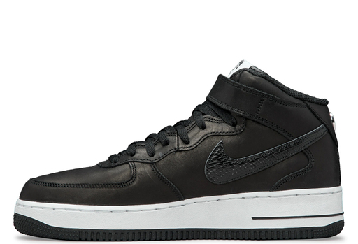 Nike Air Force 1 x Stussy Mid Black (2022)