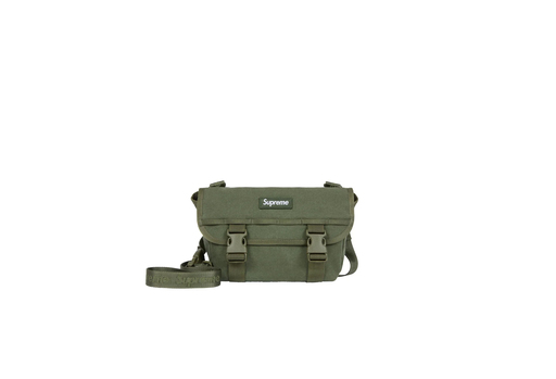 Supreme Mini Messenger Bag 'Olive' (SS25) – authenticated on KLEKT