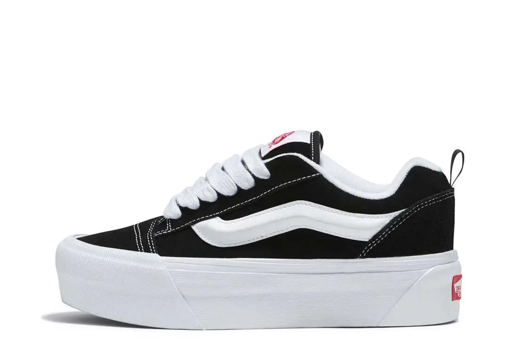 Vans Knu-Skool Stack Black White (2023) BLACK/WHITE sneaker – authenticated on KLEKT