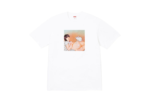 Supreme Mouse Tee 'White' (SS25) – authenticated on KLEKT