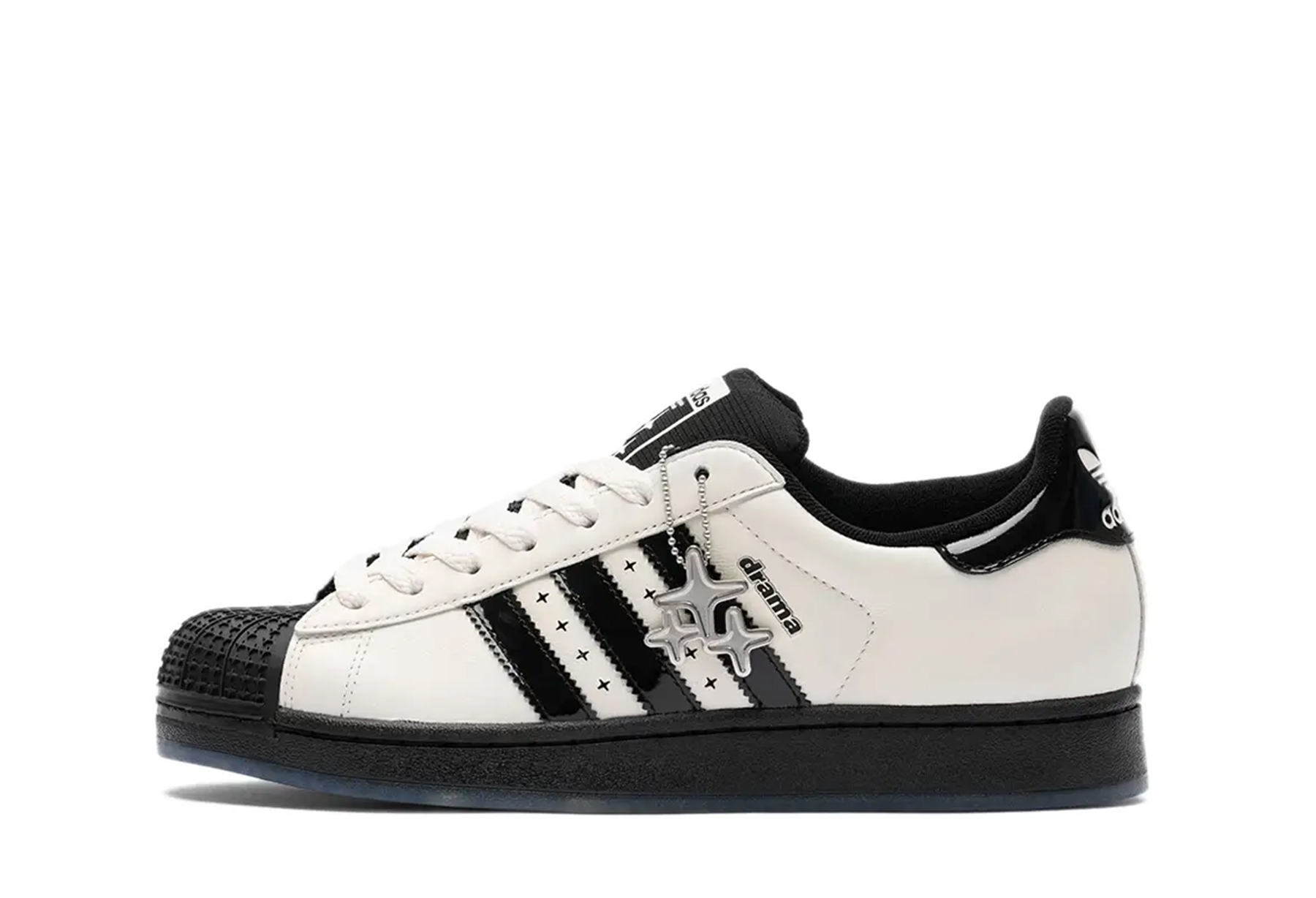 Adidas x Drama Call Superstar II 'Off-White Black' (2025) WHITE sneaker – authenticated on KLEKT