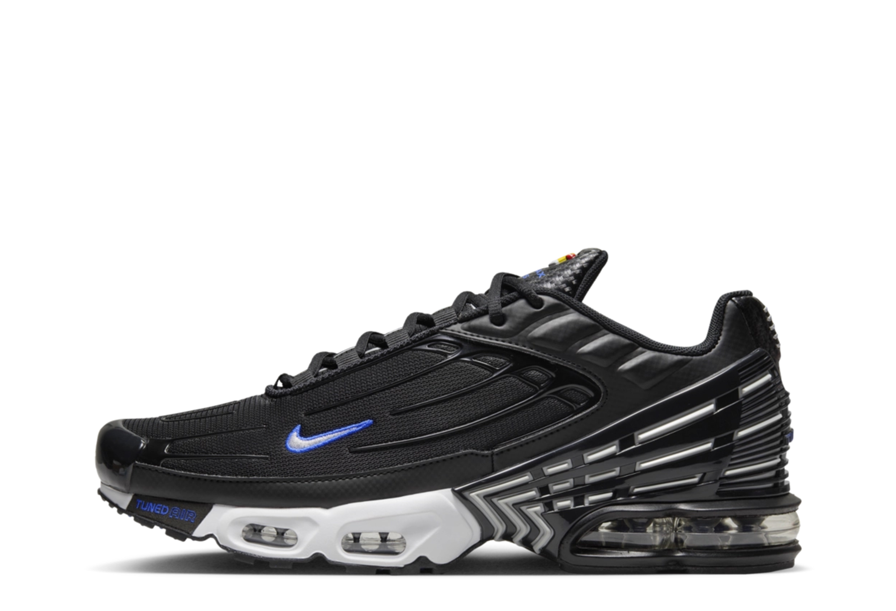 Nike Air Max Plus 3 'Black & Royal' (2024) Black/Racer Blue/White/Metallic Silver sneaker – authenticated on KLEKT