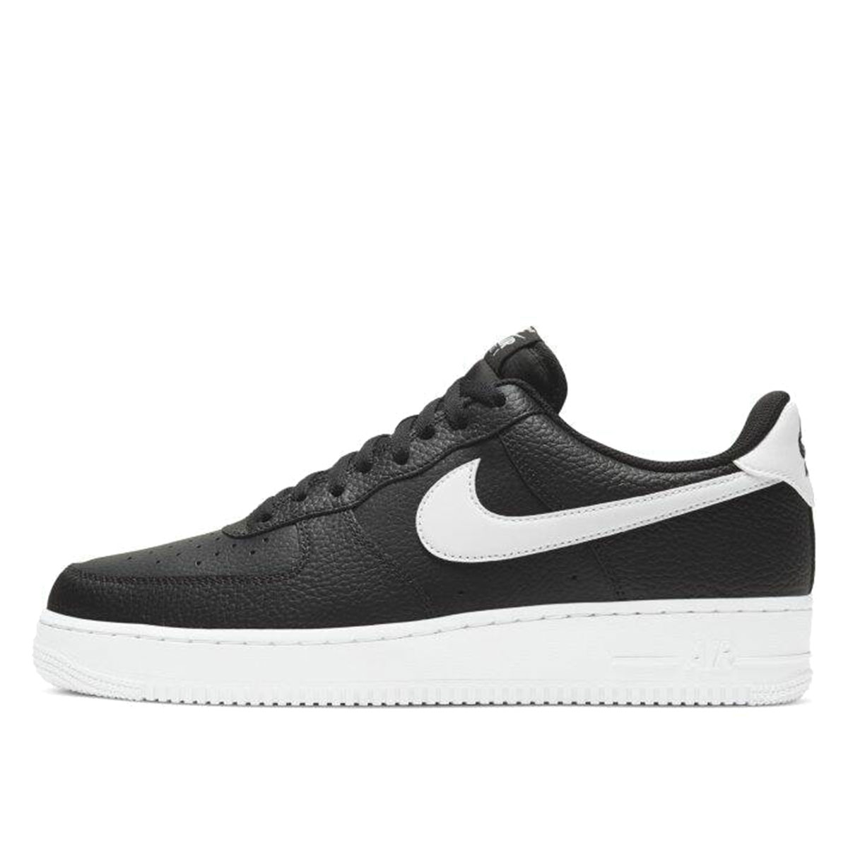 Nike Air Force 1 Low '07 Black White Pebbled Leather (2021) BLACK/WHITE sneaker – authenticated on KLEKT