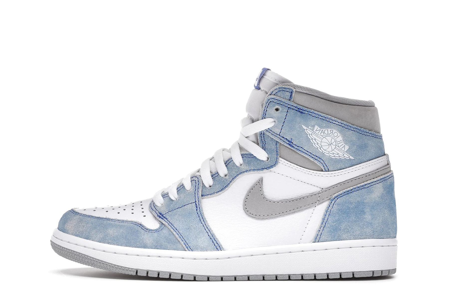 Air Jordan 1 Retro High OG 'Hyper Royal' (2021) HYPER ROYAL/LIGHT SMOKE GREY/WHITE sneaker – authenticated on KLEKT