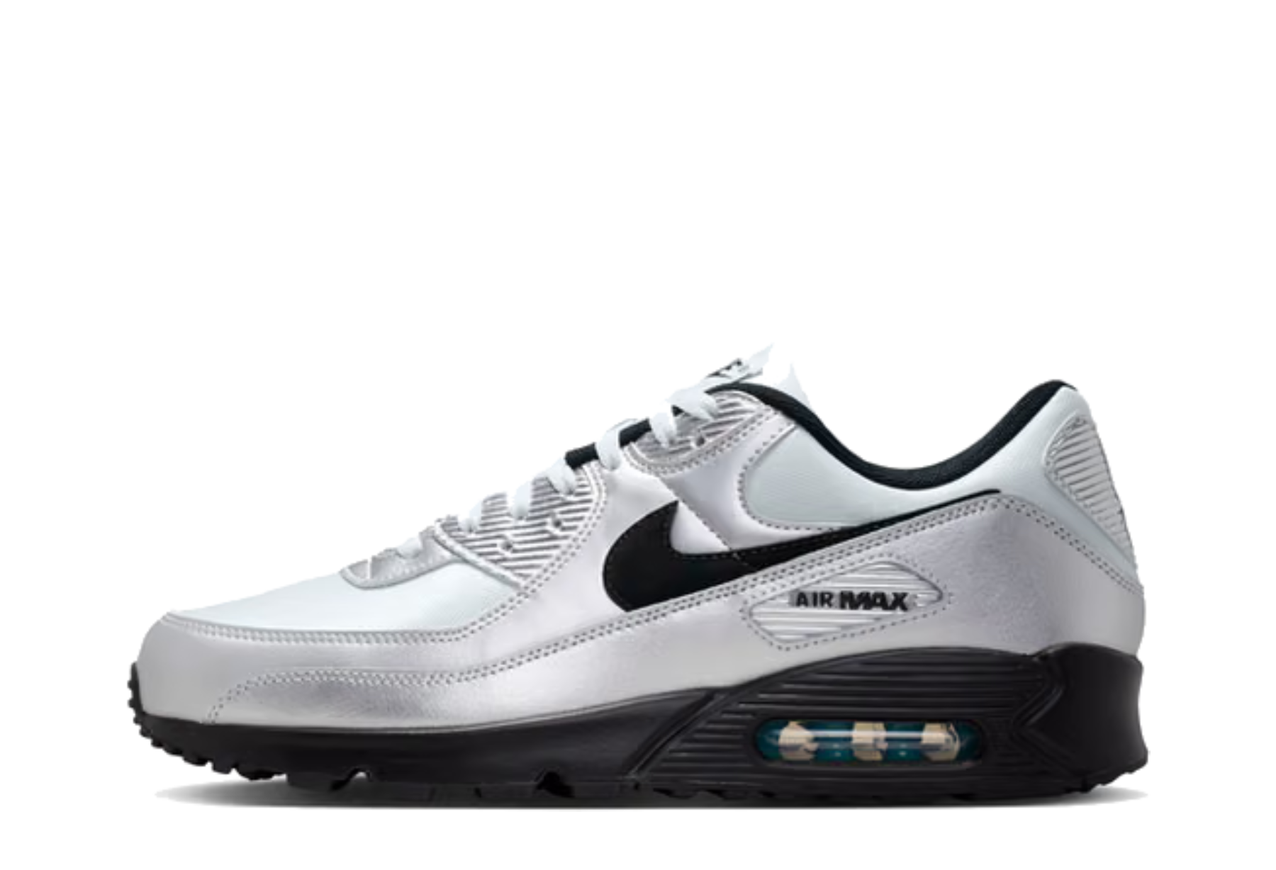 Nike Air Max 90 Premium (2026) Silver sneaker – authenticated on KLEKT