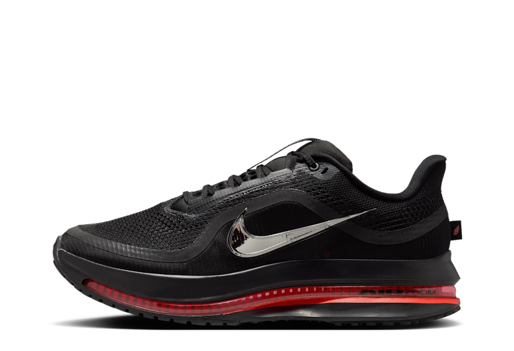 Nike Pegasus Premium 'Black & Bright Crimson' (2025) Black/Bright Crimson/Metallic Silver sneaker – authenticated on KLEKT