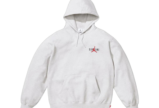 Supreme x Jordan Hooded Sweatshirt 'White' (FW24) – authenticated on KLEKT