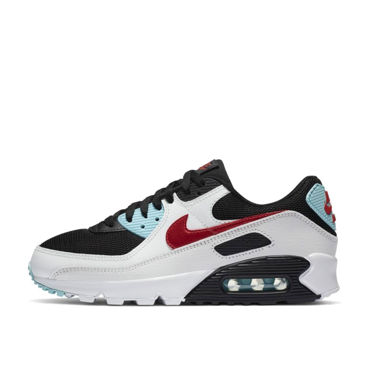 Nike WMNS Air Max 90 Aqua Red White Black (2020) sneaker – authenticated on KLEKT