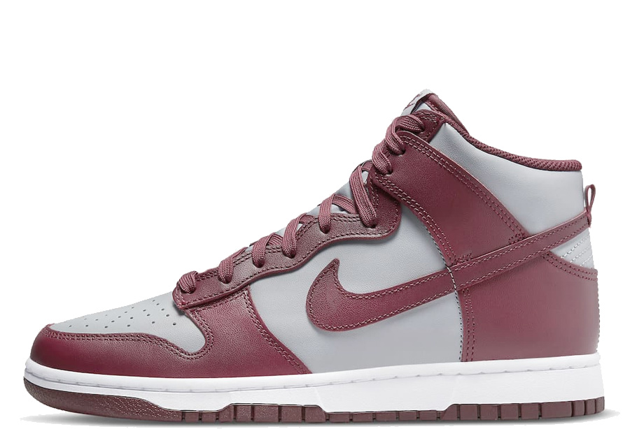 Nike Dunk High 'Dark Beetroot' (2022) Dark Beetroot/Grey sneaker – authenticated on KLEKT