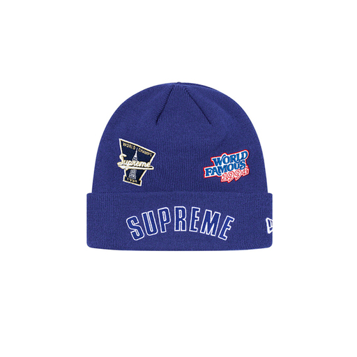Supreme New Era Championship Beanie Royal (FW19)