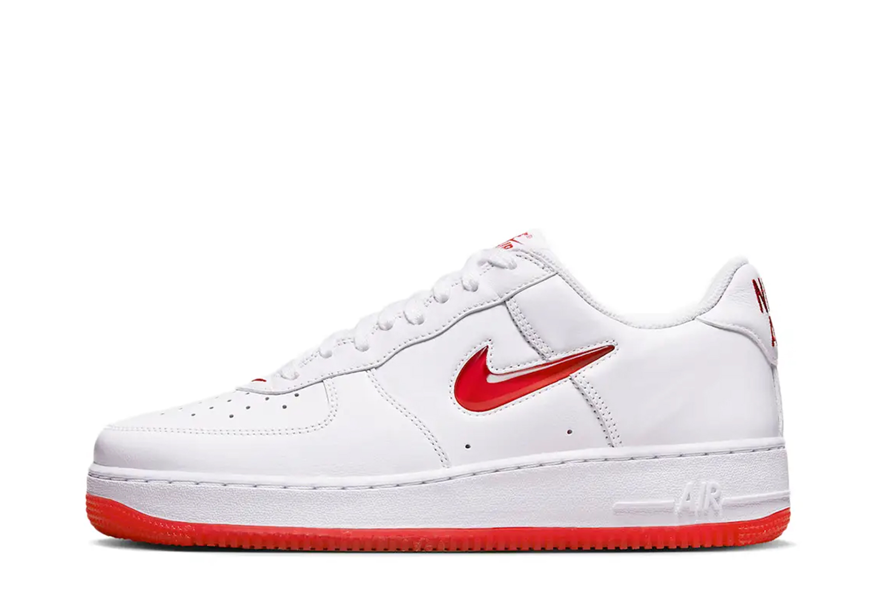 Nike Air Force 1 Low Color of the Month White Red (2023) WHITE/RED sneaker – authenticated on KLEKT