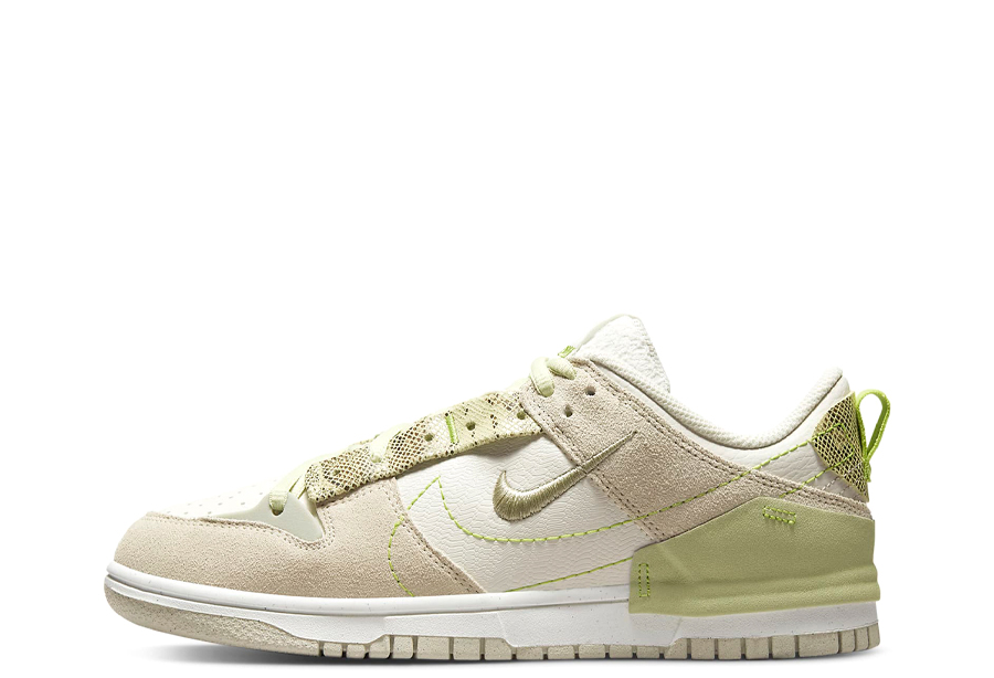 Nike Dunk Low Disrupt 2 Green Snake	(2022)  Phantom/Olive Aura/Vivid Green/Light Stone sneaker – authenticated on KLEKT