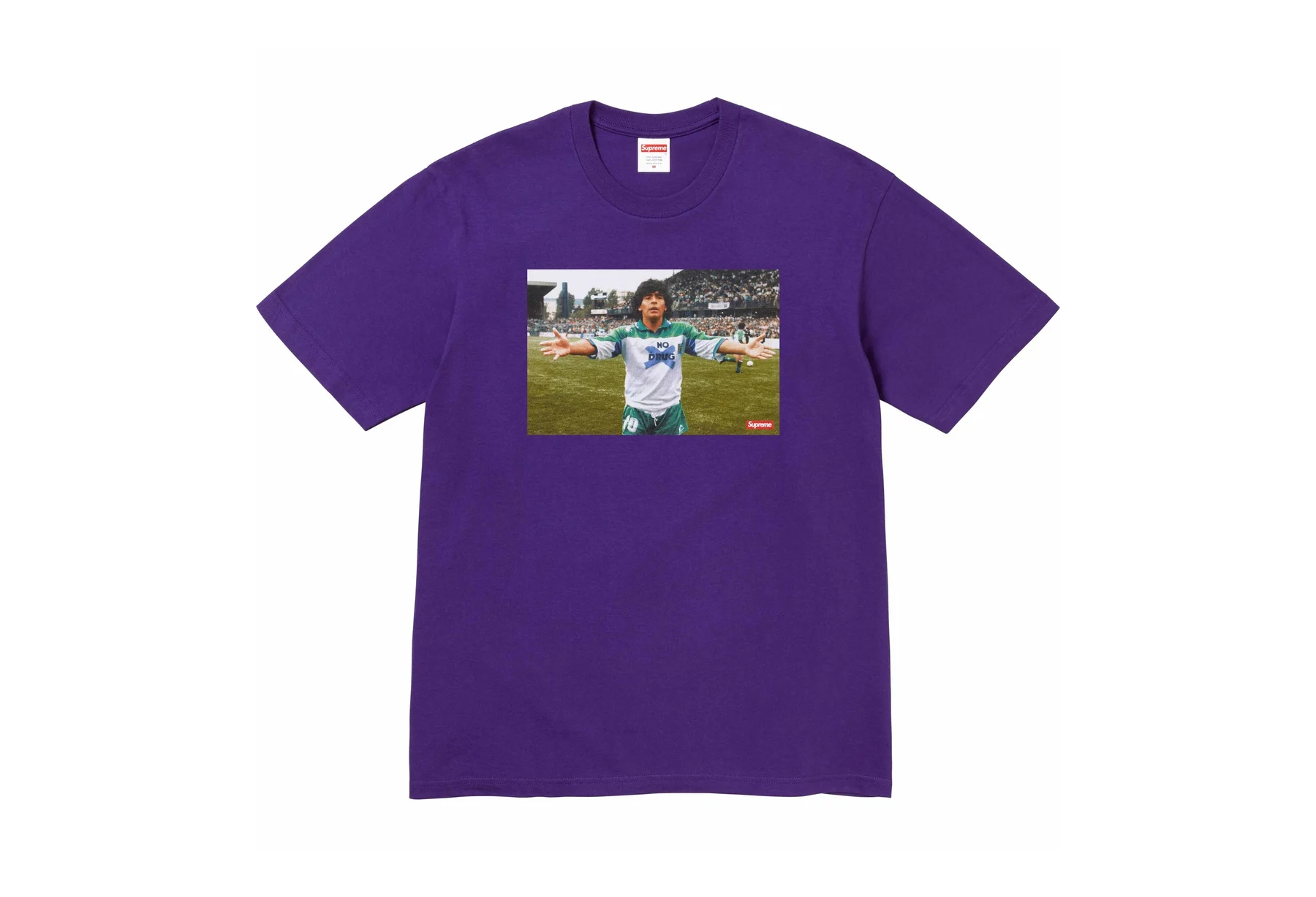 Supreme Maradona Tee Purple (SS24) PURPLE sneaker – authenticated on KLEKT