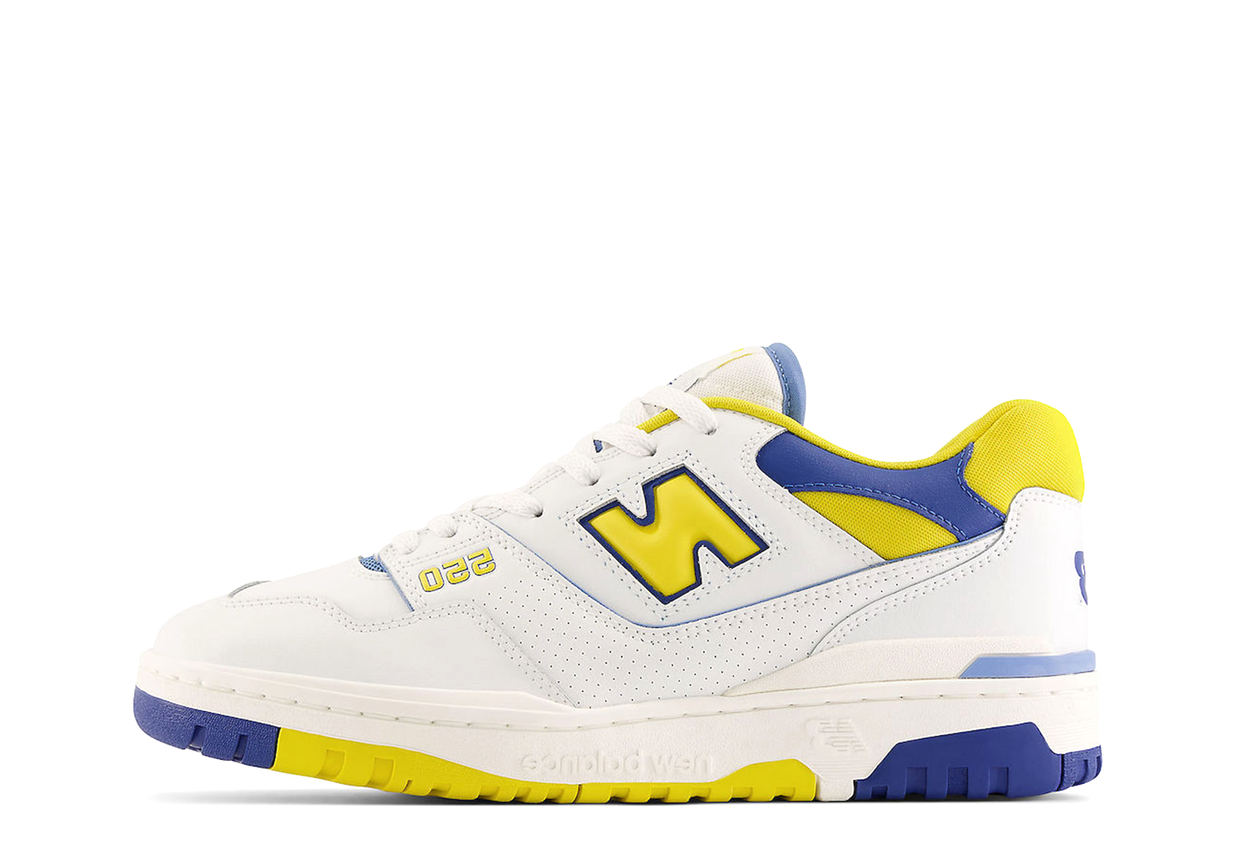 New Balance 550 White/Honeycomb-Heritage Blue (2023) White/Honeycomb-Heritage Blue sneaker – authenticated on KLEKT