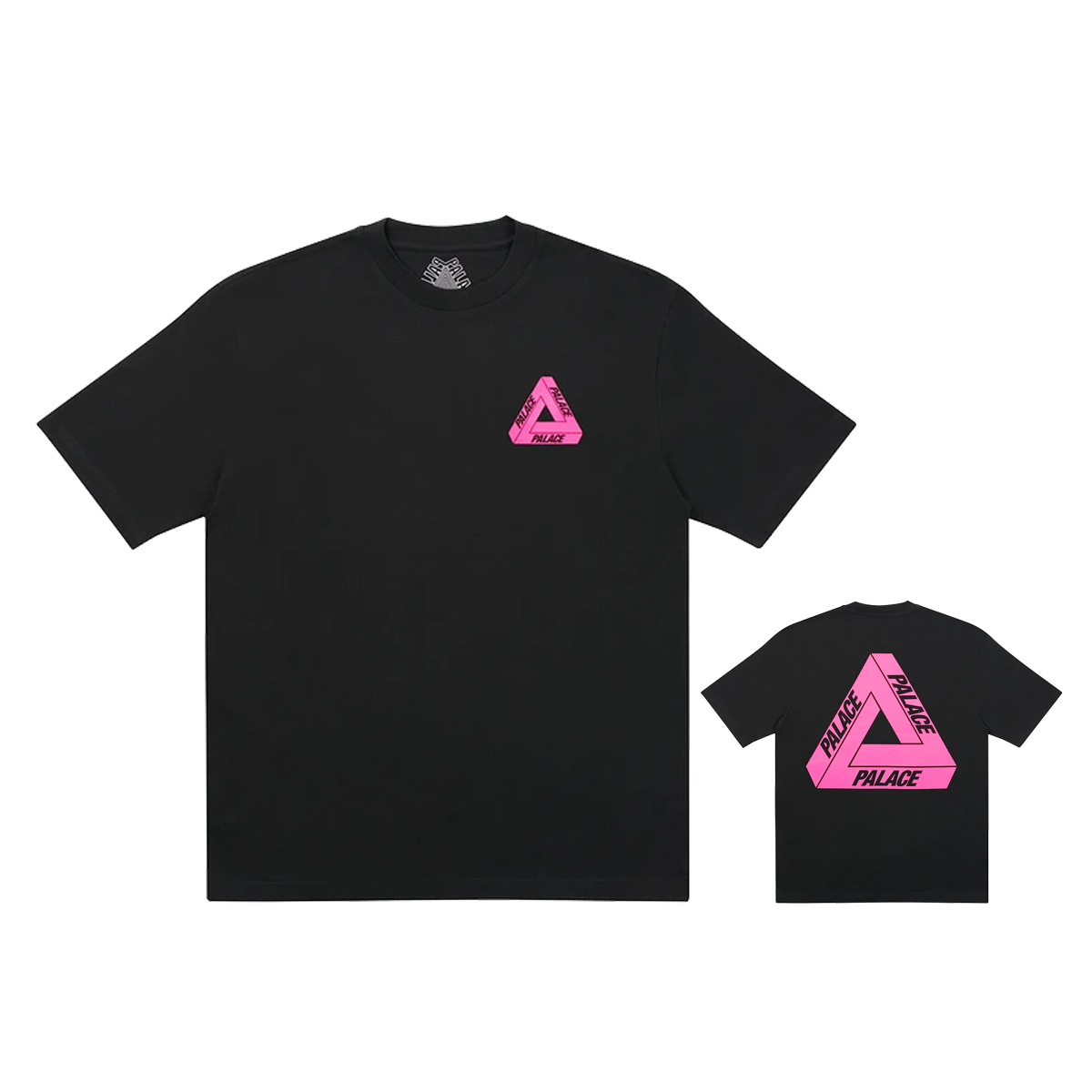 Palace Tri-To-Help T-Shirt Black/Bright Pink (FW20) sneaker – authenticated on KLEKT