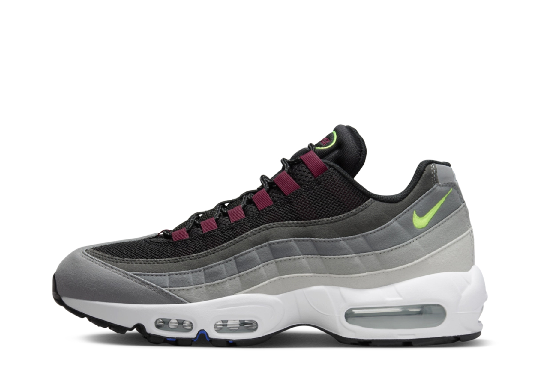 Nike Air Max 95 'Greedy 4.0' (2023) Grey/Blue/Burgundy sneaker – authenticated on KLEKT