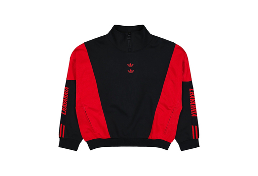 Adidas x Willy Chavarria Watsonville Sweater 'Black & Red' (2025)