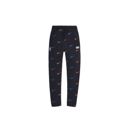 Kith Nike for New York Knicks AOP Fleece Pant Black (FW20)
