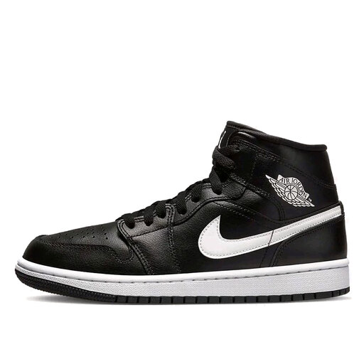 Air Jordan 1 Mid 'Black White'