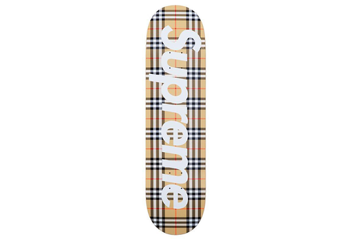 Supreme x Burberry® Skateboard Vintage Check (SS22)