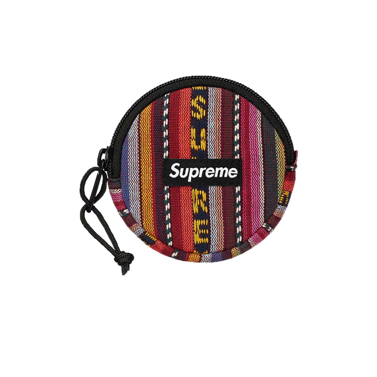 Supreme Woven Stripe Coin Pouch Multi (SS20) | Supreme | KLEKT