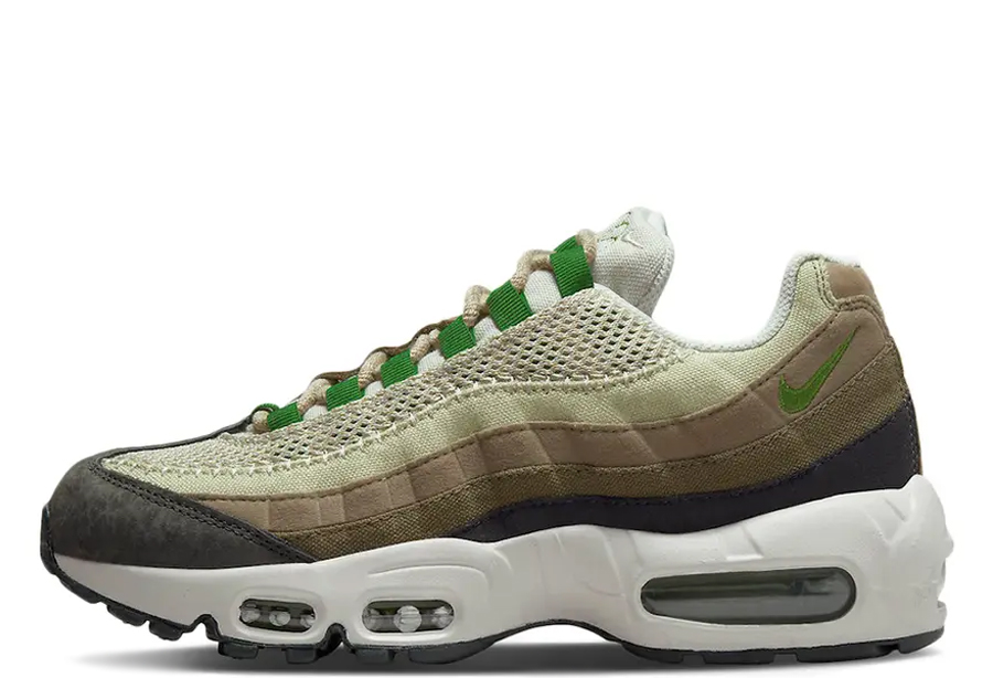 Nike Air Max 95 WMNS Earth Day (2022) Night forest/chlorophyll-med olive sneaker – authenticated on KLEKT