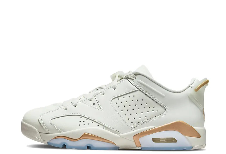 Air Jordan 6 Low Chinese New Year (2022) WHITE/LIGHT BLUE/BRONZE sneaker – authenticated on KLEKT