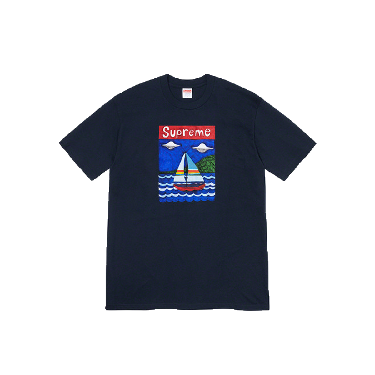 Supreme Sailboat Tee Navy (SS20) NAVY sneaker – authenticated on KLEKT