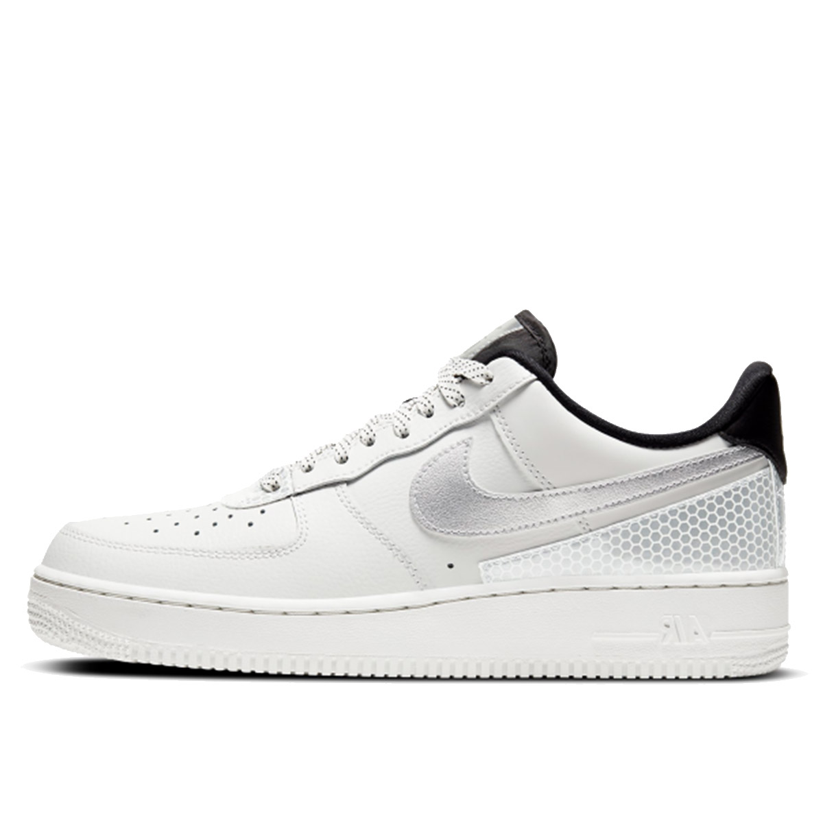 Nike Air Force 1 Low 3M Summit White (2020) SUMMIT WHITE/SUMMIT WHITE/BLACK sneaker – authenticated on KLEKT