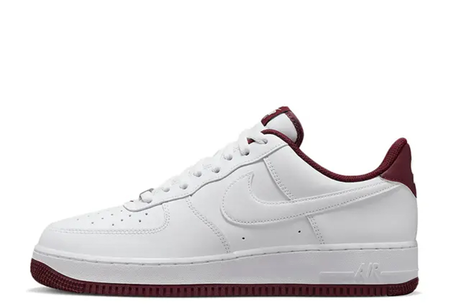 Nike Air Force 1 Low White Dark Beetroot (2022) sneaker – authenticated on KLEKT