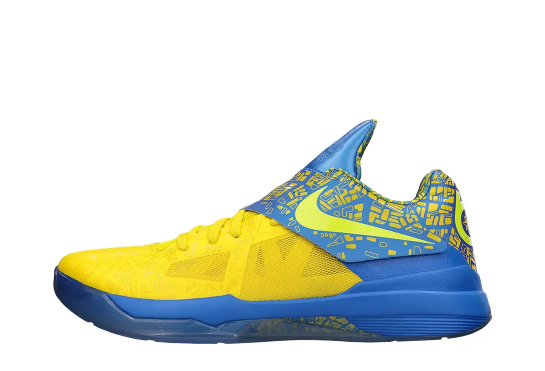 Nike KD 4 'Scoring Title' (2024 YELLOW/BLUE sneaker – authenticated on KLEKT