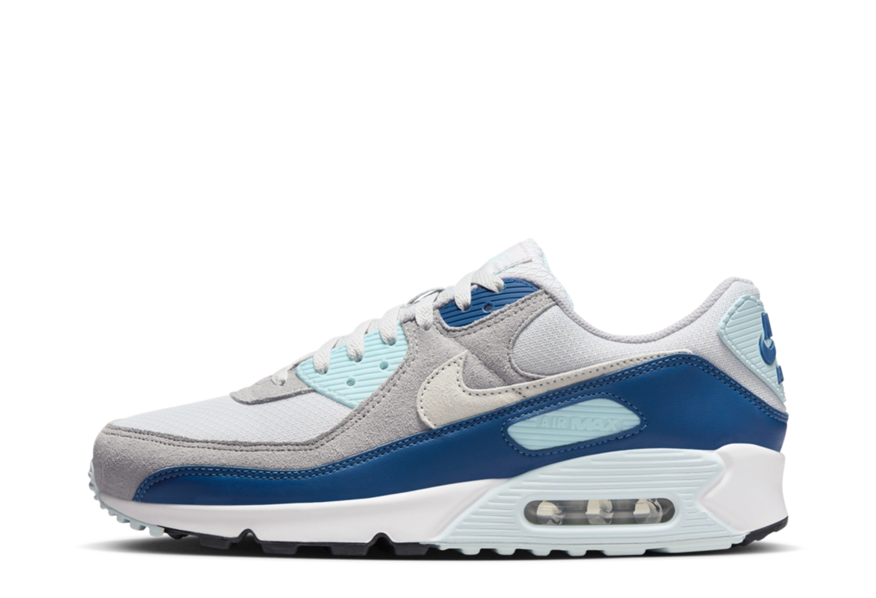 Nike Air Max 90 'Glacier Blue' (2024) Pure Platinum/White/Glacier Blue sneaker – authenticated on KLEKT