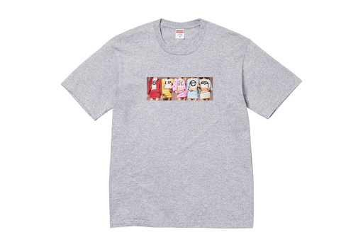 Supreme Girls Tee 'Heather Grey' (FW25) – authenticated on KLEKT