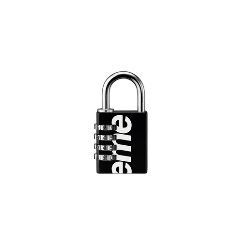 Supreme Master Lock Numeric Combination Lock Black (SS19)