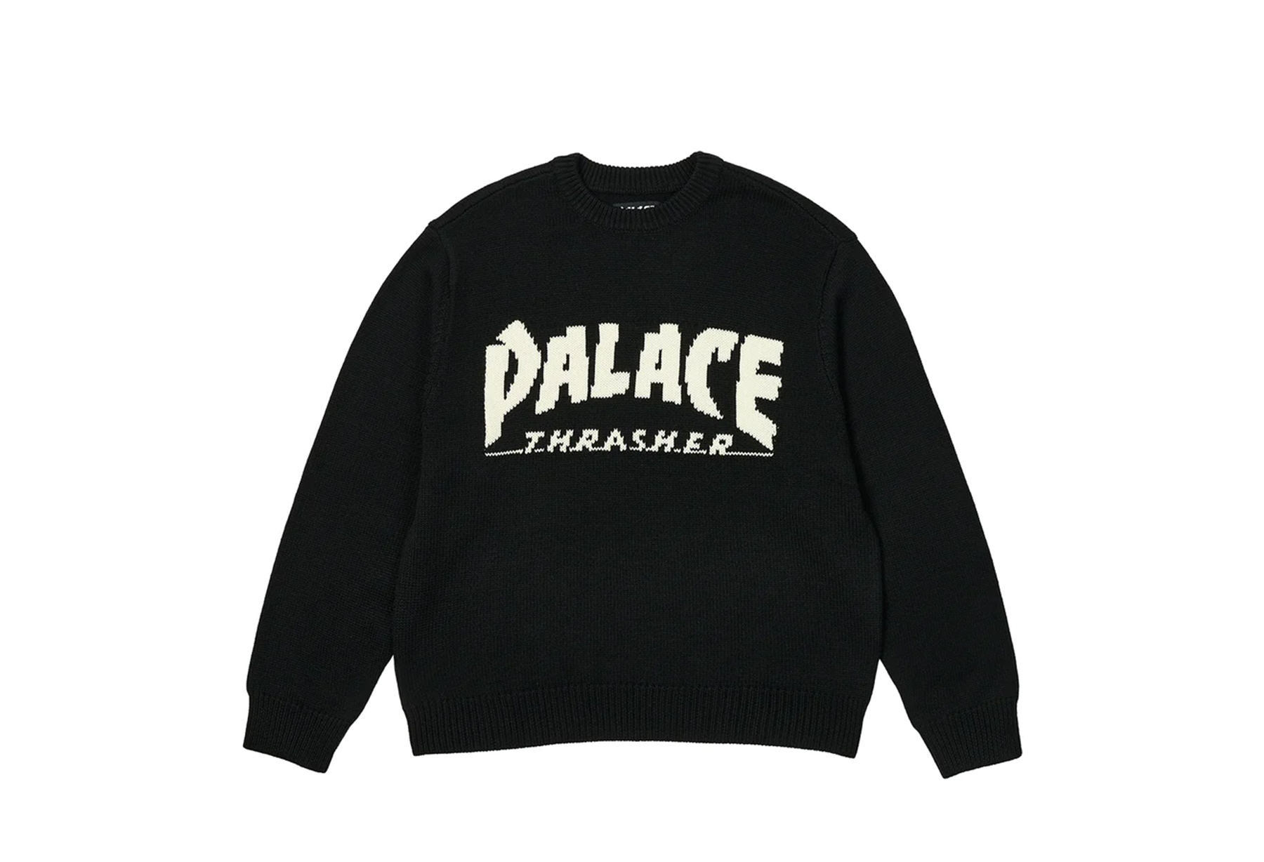 Palace x Thrasher Knit Black (SS24) BLACK sneaker – authenticated on KLEKT