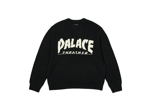 Palace x Thrasher Knit Black (SS24)