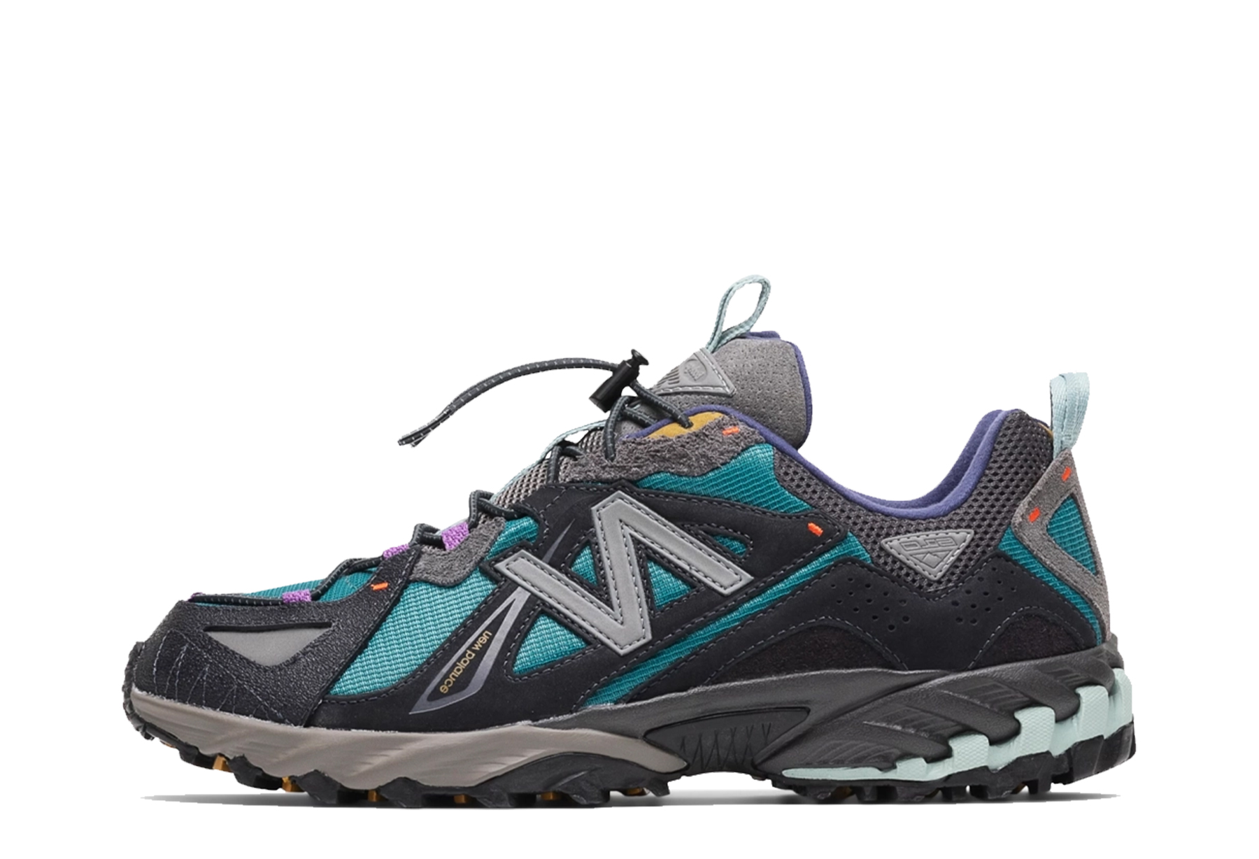 New Balance x Bodega 610 'The Trail Less Taken' (2023) Grey/Turquoise/Purple sneaker – authenticated on KLEKT