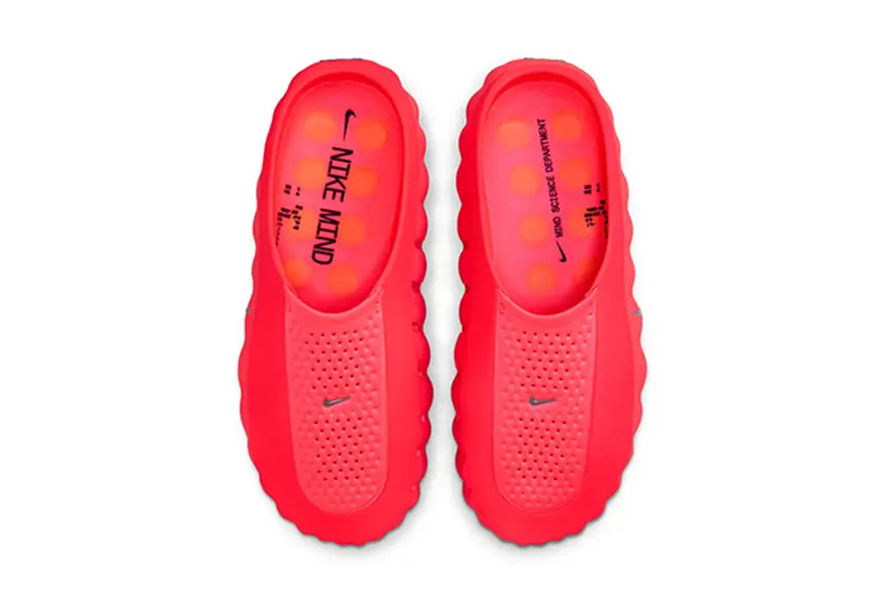 Nike Mind 001 Pregame Mule 'Solar Red' (2026) RED sneaker – authenticated on KLEKT