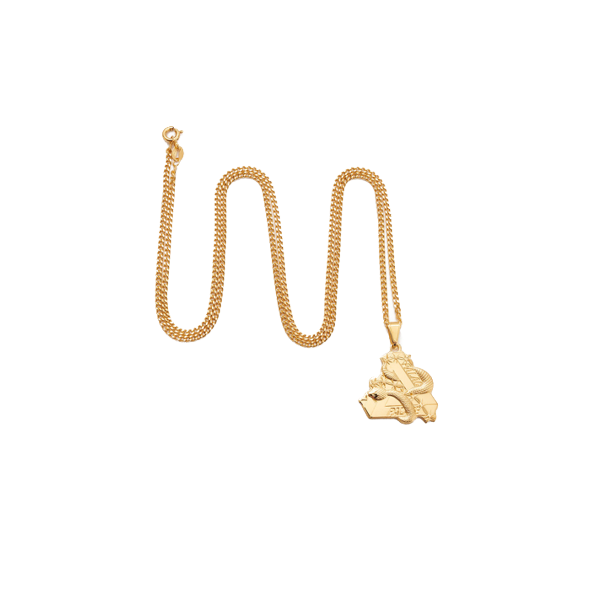 Palace Tri-Snake Pendant Gold (SS20) GOLD sneaker – authenticated on KLEKT