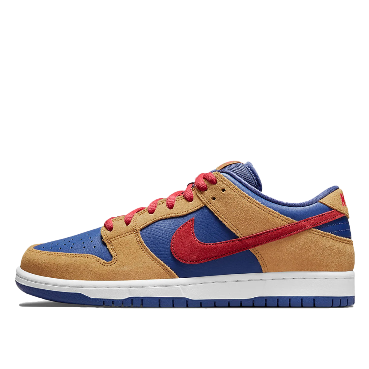 Nike SB Dunk Low Papa Bear (2021) WHEAT/LIGHT FUSION RED/DARK PURPLE sneaker – authenticated on KLEKT