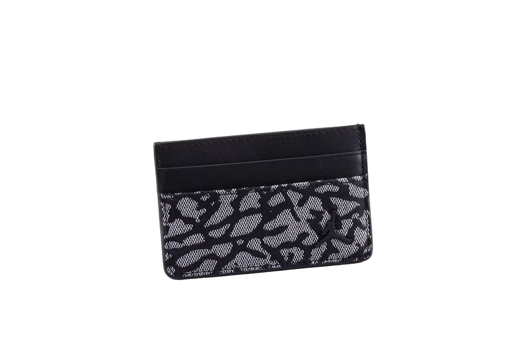 Air Jordan Icon Card Case 'Elephant Print' (2025) Black/Grey sneaker – authenticated on KLEKT