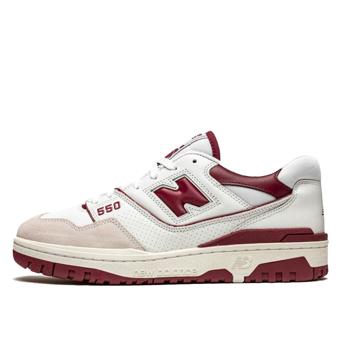 New Balance 550 Sea Salt Pack Burgundy (2021) SEA SALT/BURGUNDY sneaker – authenticated on KLEKT
