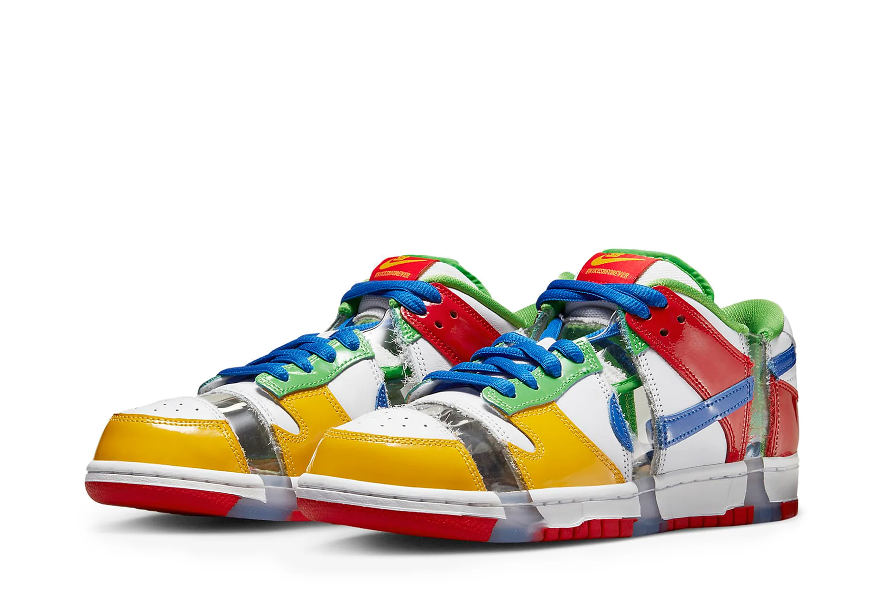 Nike SB x eBay Dunk Low ‘Sandy’ (2022) White/Red-Blue sneaker – authenticated on KLEKT