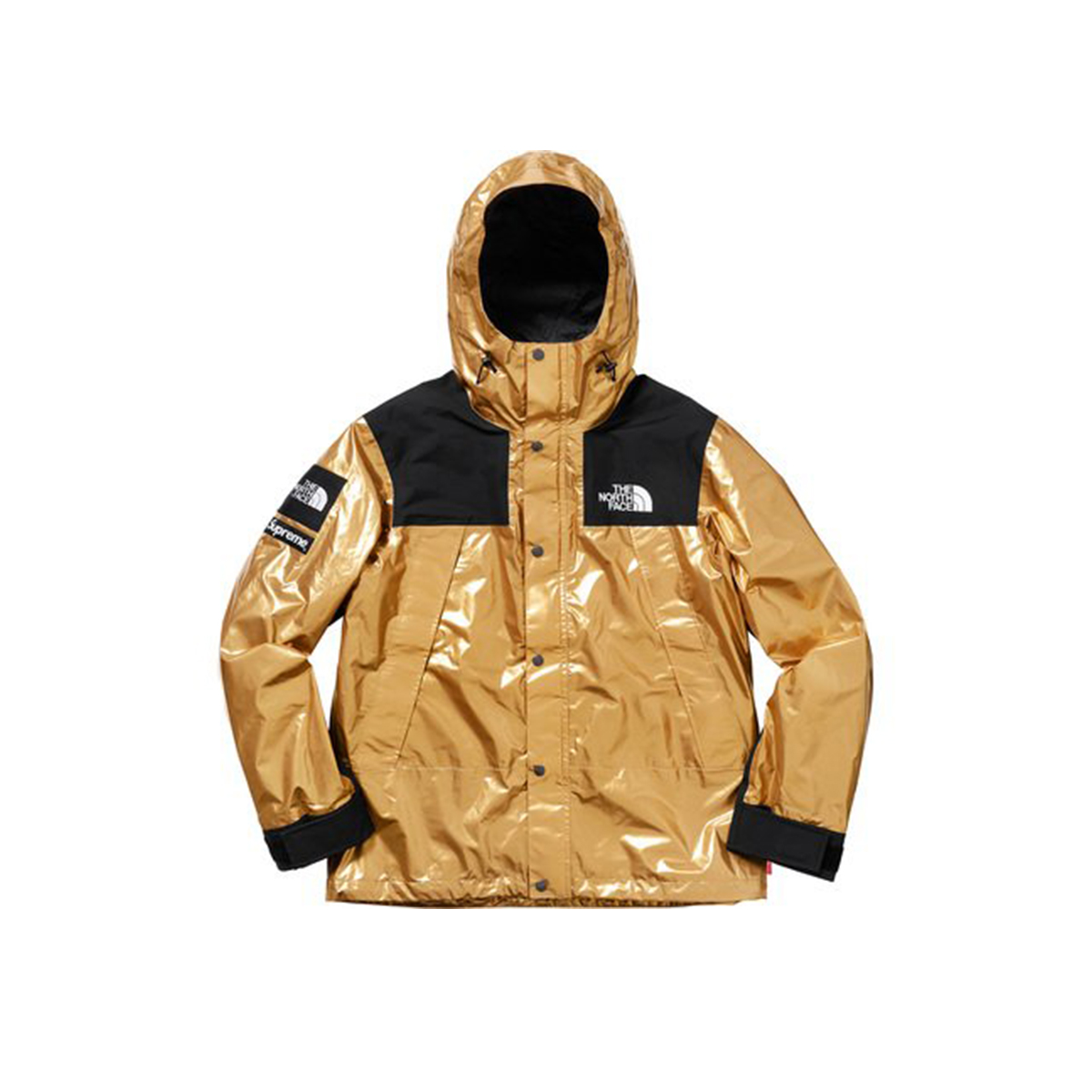 Supreme x The North Face Metallic Mountain Parka Gold (SS18) sneaker – authenticated on KLEKT